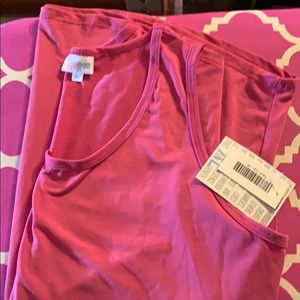 New Lularoe xl pink tank top
